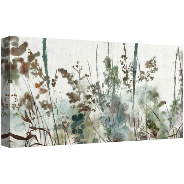Canvas Art-Kirkland's Home Autumn Reeds Panel Canvas Art Print Multi