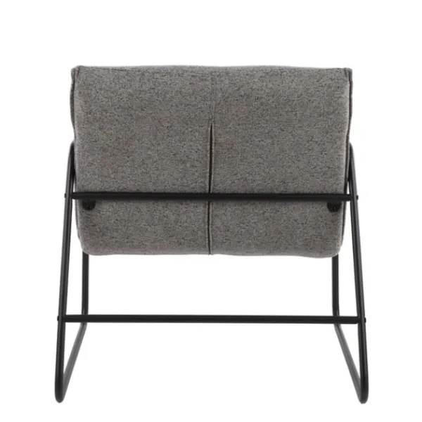 Accent Chairs-Kirkland's Home Axel Noise Industrial Accent Chair Gray