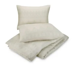 Duvets-Kirkland's Home Ayesha Curry Woven Diamonds King 3-Pc. Duvet Set Tan/Ivory