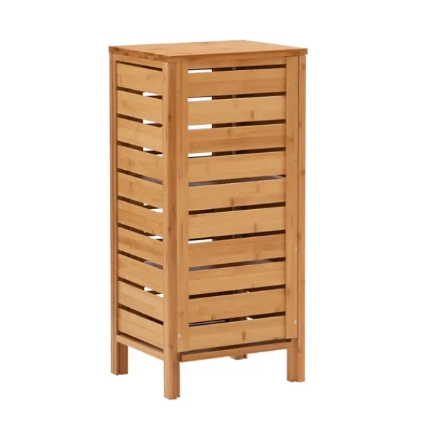Bathroom Furniture-Kirkland's Home Bamboo Sumter Cabinet
