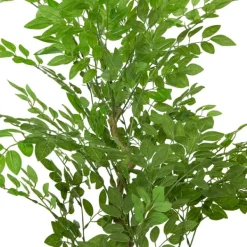 Trees & Topiaries-Kirkland's Home Banyan Tree In Ribbed Rock Planter