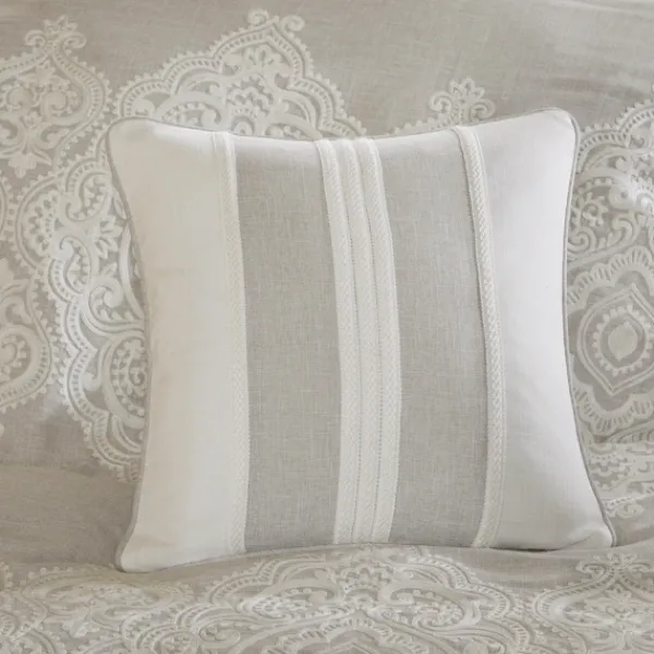 Comforters-Kirkland's Home Barely There 9-Pc. King Comforter Set Gray