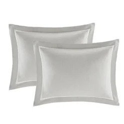 Comforters-Kirkland's Home Barely There 9-Pc. King Comforter Set Gray