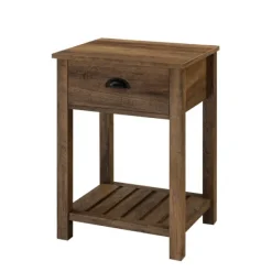 Accent & End Tables-Kirkland's Home Barnwood Country Accent Table Brown