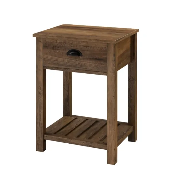 Accent & End Tables-Kirkland's Home Barnwood Country Accent Table Brown