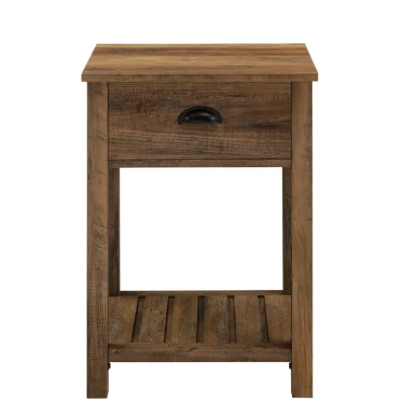 Accent & End Tables-Kirkland's Home Barnwood Country Accent Table Brown