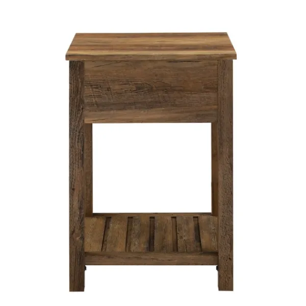 Accent & End Tables-Kirkland's Home Barnwood Country Accent Table Brown