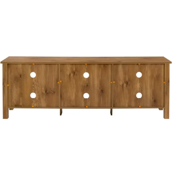 Tv Stands & Media Consoles-Kirkland's Home Barnwood Tv Stand, 70 In. Brown