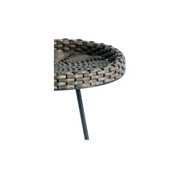 Accent & End Tables-Kirkland's Home Base Wicker End Table Black