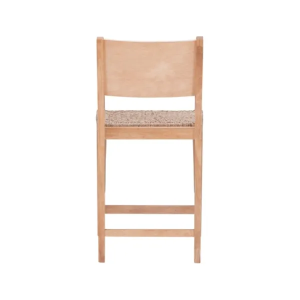 Bar Stools & Counter Height Stools-Kirkland's Home Basketweave Seat Counter Stools, Set Of 2 Tan