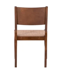 Dining Chairs-Kirkland's Home Basketweave Wood Dining Chairs, Set Of 2 Brown