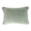 Pillows-Kirkland's Home Bay Heirloom Velvet Lumbar Pillow Green