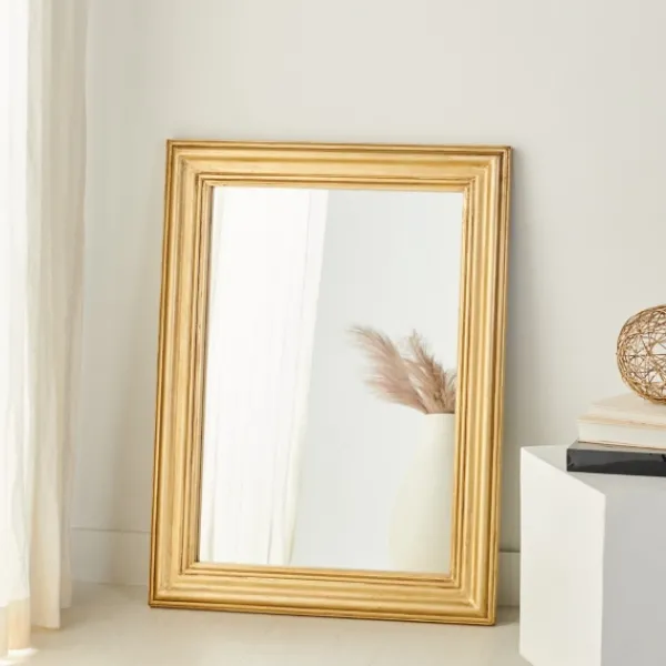 Framed Mirrors-Kirkland's Home Bayleigh Classic Wall Mirror Gold