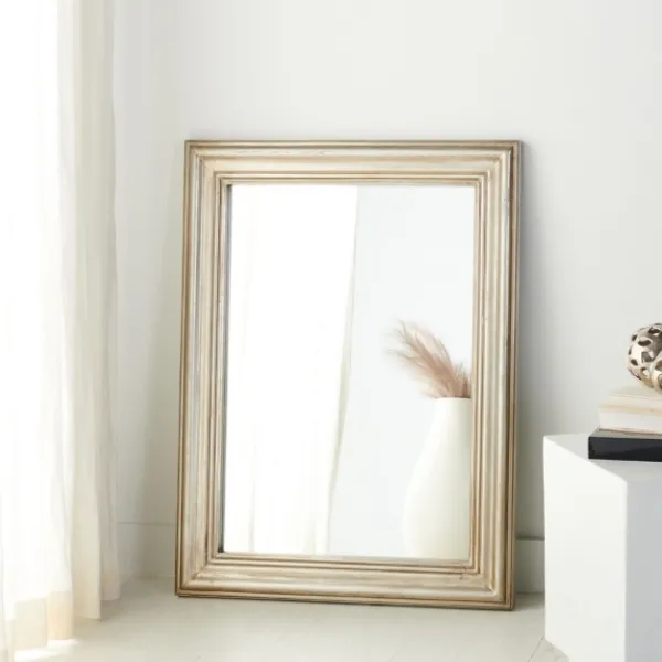 Framed Mirrors-Kirkland's Home Bayleigh Classic Wall Mirror Silver