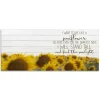 Wall Quotes & Signs-Kirkland's Home Be Like A Sunflower Canvas Art Print White/Yellow