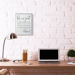 Wall Quotes & Signs-Kirkland's Home Be Our Guest Framed Wall Plaque White