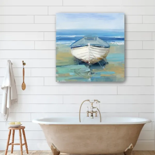 Canvas Art-Kirkland's Home Beach Dreamin Giclee Canvas Art Print Blue/Tan