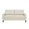 Sofas & Loveseats-Kirkland's Home Beige Button Tufted Sofa Ivory