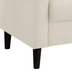 Sofas & Loveseats-Kirkland's Home Beige Button Tufted Sofa Ivory