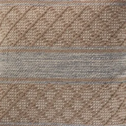 Pillows-Kirkland's Home Beige Criss Cross Accent Pillow Brown