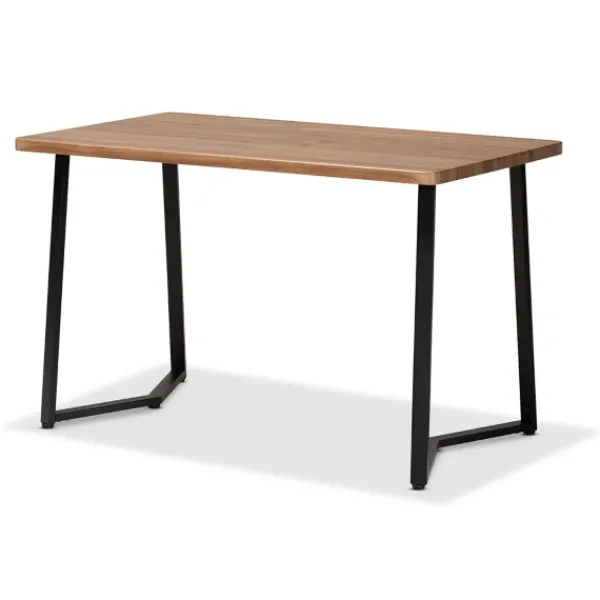 Dining Tables-Kirkland's Home Beige Upholstered Metal Frame 5-Pc. Dining Set Tan
