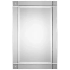 Decorative Mirrors-Kirkland's Home Beveled Convexed Corner Mirror