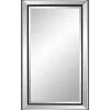 Decorative Mirrors-Kirkland's Home Beveled Rectangular Wall Mirror Black