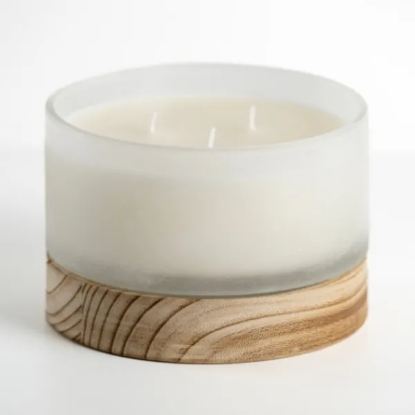Candles-Kirkland's Home Birch And Sandalwood Jar Candle, 30 Oz. White