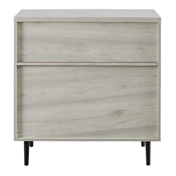 Cabinets & Sideboards-Kirkland's Home Birch Color Pop Geometric Cabinet Tan
