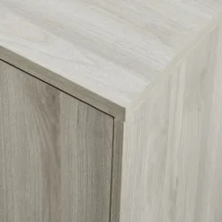 Cabinets & Sideboards-Kirkland's Home Birch Color Pop Geometric Cabinet Tan