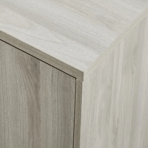 Cabinets & Sideboards-Kirkland's Home Birch Color Pop Geometric Cabinet Tan