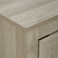 Cabinets & Sideboards-Kirkland's Home Birch 2-Door Chevron Cabinet Tan