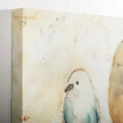 Canvas Art-Kirkland's Home Birds On Wire Canvas Art Print Tan/Multi