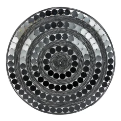 Wall Plaques-Kirkland's Home Black And Gold Concentric Wall Plates, Set Of 3 Black/Gold