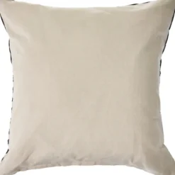 Pillows-Kirkland's Home Black And White Chevron Pillow With Tassels Black/White