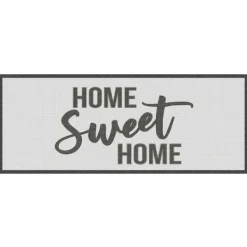 Kitchen & Floor Mats-Kirkland's Home Black And White Home Sweet Home Floor Mat, 24X60 Black/White