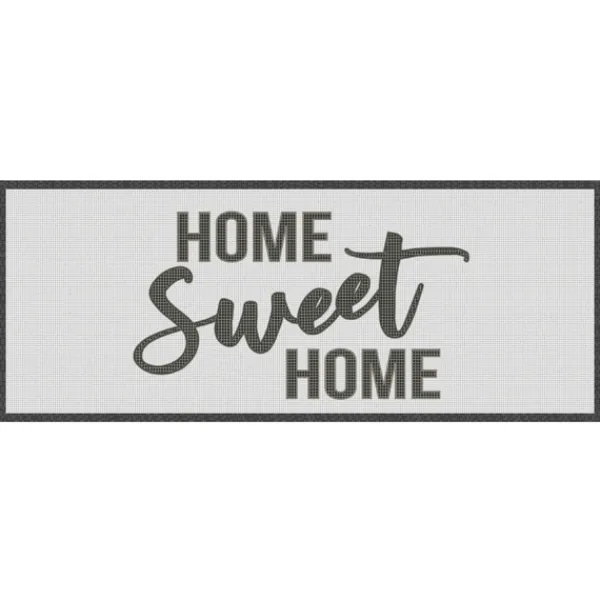 Kitchen & Floor Mats-Kirkland's Home Black And White Home Sweet Home Floor Mat, 24X60 Black/White