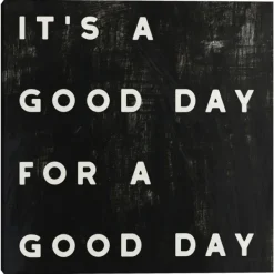 Wall Quotes & Signs-Kirkland's Home Black And White It'S A Good Day Canvas Art Print Black/White