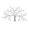 Wall Plaques-Kirkland's Home Black And White Tree Wall Sculpture Black/White