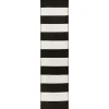 Outdoor Rugs-Kirkland's Home Black Cabana Stripe Indoor/Outdoor Runner, 2X8 Black/White