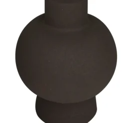 Table Lamps-Kirkland's Home Black Ceramic Hourglass Simple Small Table Lamp White