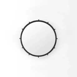 Decorative Mirrors-Kirkland's Home Black Elena I Small Wall Mirror