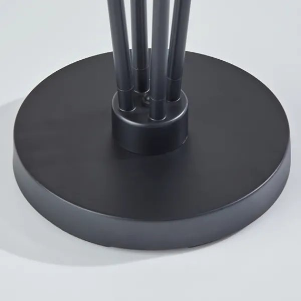 Floor Lamps-Kirkland's Home Black Enoki 4-Arm Asymmetrical Floor Lamp Black/Tan