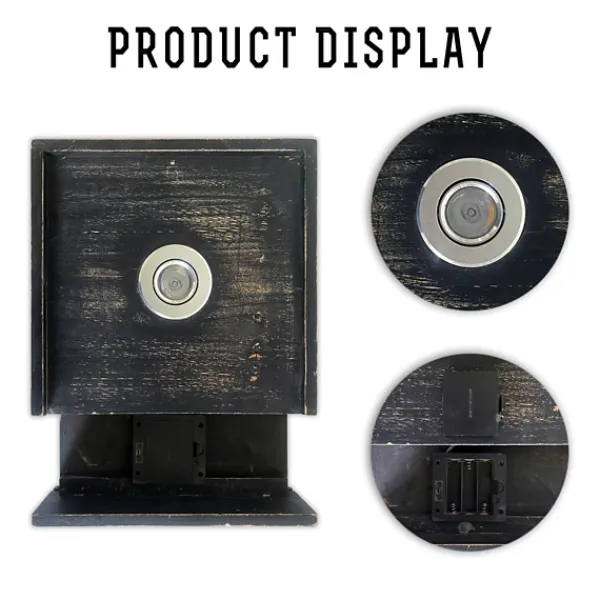 Shelves-Kirkland's Home Black Led Floating Shelf With Remote, 10 In.