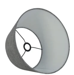 Table Lamps-Kirkland's Home Black Metal Adjustable Task Shade Table Lamp Gray