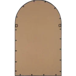 Decorative Mirrors-Kirkland's Home Black Metal Arch Frame Wall Mirror