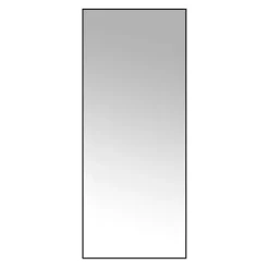 Decorative Mirrors-Kirkland's Home Black Metal Linear Mirror, 24X58