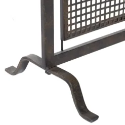 Fireplace Accessories-Kirkland's Home Black Metal Mesh Fireplace Screen
