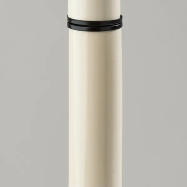 Floor Lamps-Kirkland's Home Black Metal Modern Accented Floor Lamp Black/Tan