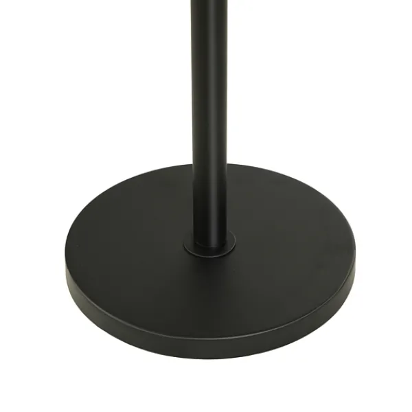 Floor Lamps-Kirkland's Home Black Metal Tri-Arm Floor Lamp Tan
